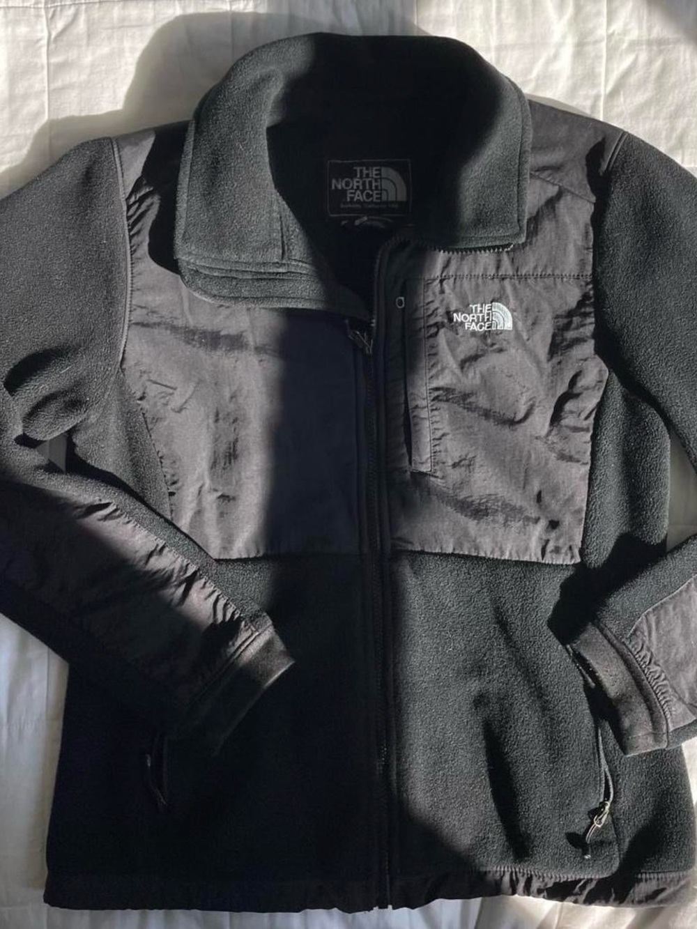 The North Face Women's Full-Zip Fleece Black Jacket - S